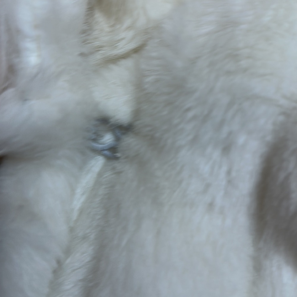Vintage Item House Inc Faux Fur White Coat NWT - Picture 6 of 12